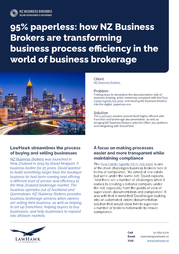 NZ Business Brokers Case Study