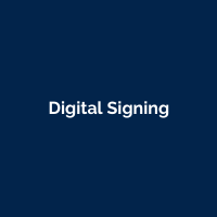 Digital Signing