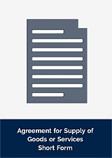 Agreement for Supply of Goods or Services