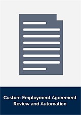 Custom Employment Agreement Review and Automation